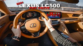 2024 Lexus LC500 (Facelift) Bespoke Performance Top - POV Test Drive & Sound