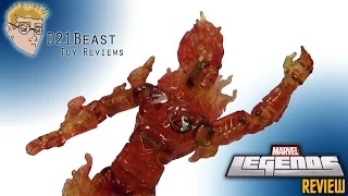 Flying Human Torch Figure Review - 2005 Fantastic Four Movie Series