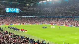 Italy vs. England penalty shootout, EURO 2020 final @ Wembley, 11/07/2021