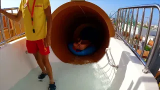 Starship WaterSlide at The Land of Legends, Antalya Theme Park, Turkey (Türkiye)