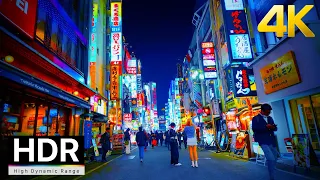 JAPAN - Night Walk in Shinjuku Tokyo【4K HDR】