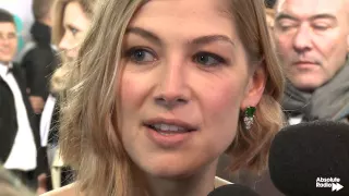 Rosamund Pike: "Somebody had a Heart Attack Watching Gone Girl" | BAFTAs 2015