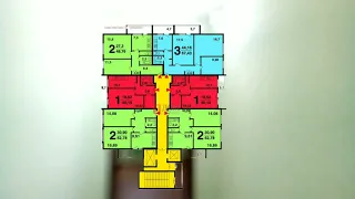 Обзор 12-этажного дома серии ii-67 (Москворецкая) со старыми лифтами залипайками (09.04.2017)