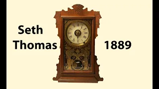 1889 Seth Thomas Parlor Clock restore for Shantyl #15