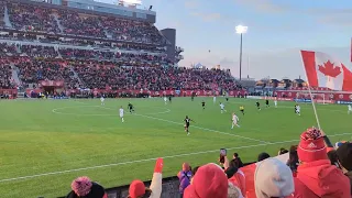 Canada [2] - 0 USA | Sam Adekugbe goal from the stands 90+5'