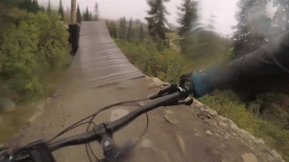 Stevens Pass Bike Park Rockcrusher to Piranha Bird (Cat 3 course on a hardtail)