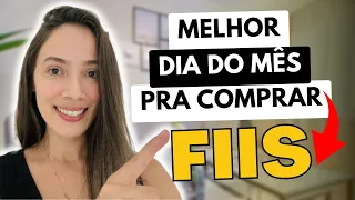 FUNDOS IMOBILIÁRIOS: QUAL É O MELHOR DIA DO MÊS PRA COMPRAR?