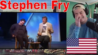 American Reacts Stephen Fry on American vs British Comedy