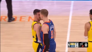 Donte Divincenzo trash talk TJ Mcconnel as they exchanged words in Game 5