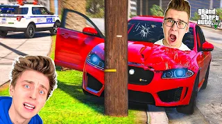 РАЗБИЛИ ЯГУАР КОБЯКОВА ПЕРЕД СЪЕМКАМИ НОВОГО ВИДЕО ВЛАДА А4! - GTA 5 РЕАЛЬНАЯ ЖИЗНЬ (МОДЫ ГТА 5)