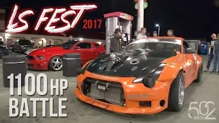 1000+hp cars battle it out after LS Fest 2017