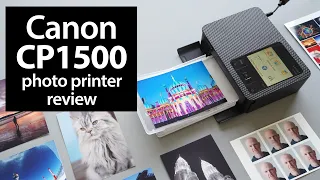 Canon SELPHY CP1500 review: BEST photo printer?