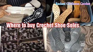 Where you can get your Crochet Shoe Sole