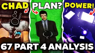 SECRET AGENT TALKS?! SKIBIDI BUNKER? Episode 67 Part 4 SKIBIDI TOILET ALL Easter Egg Analysis Theory