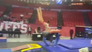 Suki Pfister, Ball State 2022 Vault  Norman Regional 9.85