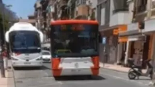 Trayecto íntegro entre Murcia y El Palmar En el autobús 70D Avileses por Sucina.