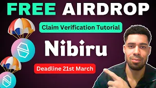 Nibiru AIRDROP CLAIM verification Tutorial |  MUST DO by 21st March to claim Airdrop!