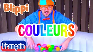 Blippi en français - Apprends les couleurs avec les bateaux | Vidéos éducatives pour les enfants