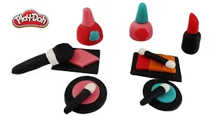 How to make play doh makeup set