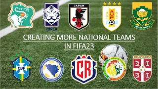 MORE NATIONAL TEAMS ON FIFA (NO MODS METHOD)