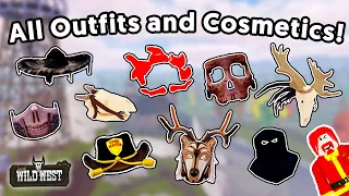 All 2023 Halloween Event Outfits and Cosmetics - The Wild West - Roblox