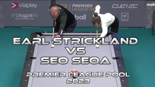 EARL STRICKLAND VS SEO SEOA | FULL MATCH HIGHLIGHTS | PREMIER LEAGUE POOL 2023