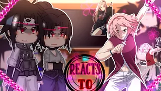 🔥💪🌸 Sasukes (AU'S) Reacts To Sakura Haruno/Uchiha 🌸💪🔥 (GCRV🍡) 🖤❤SASUSAKU❤🖤 #sasusaku  #uchihaclan