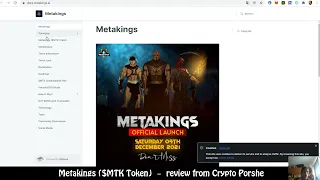 Metakings ($MTK Token) - авторский обзор