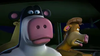 Running Away From Police _  Barnyard ( HD )