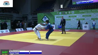 55 kg Малёванный В Уянаев Т 25 11 2018 Т3 ПЕРВЕНСТВО РОССИИ по ДЗЮДО, НАЗРАНЬ 2018