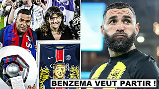 LA MÉRE DE MBAPPÉ CONFIRME LE FUTUR CLUB DE KYLIAN MBAPPÉ ! / KARIM BENZEMA VEUT PARTIR ! ZI#2941