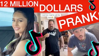 12 MILLION DOLLARS PRANK |  PEOPLE REACTING TO $12 MILLION BANK ACCOUNT