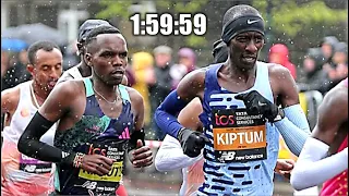 Eliud Kipchoge VS. Kelvin Kiptum || 2023 Berlin Marathon Showdown