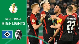 Freiburg impressed vs. HSV | Hamburger SV vs. SC Freiburg 1-3 | Highlights | DFB-Pokal Semi-Final