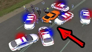 НАСТОЯЩАЯ ПОГОНЯ ОТ 10 ЭКИПАЖЕЙ ДПС! РАЗБИЛ НОВЫЙ МУСТАНГ! БРАТА! GTA:CRMP ГОЛОСОВОЙ ЧАТ