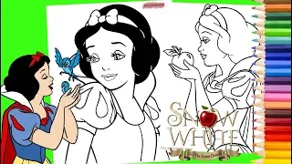 Disney Princess Snow White - Snow White and the Seven Dwarfs Coloring Pages for kids