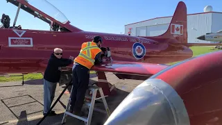 JAM Red Knight Flight Over The Shores Of Lake Huron