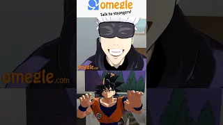 Goku Goes On Omegle Pt. 18 #goku #dragonball #kenpachi #aizen #ichigo #bleach #gojo #jjk