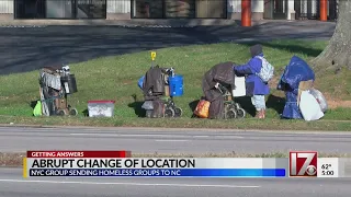 NYC sending homeless families to NC