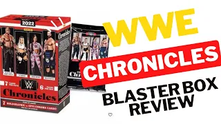 PANINI WWE CHRONICLES BLASTER REVIEW 🎉Second Giveaway