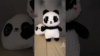 Crochet Panda 🐼 #amigurumi #crochet #amigurumipattern #panda