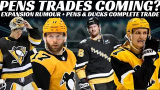 NHL Trade Rumours - Huge Pens Trades? Pens & Ducks Complete Trade, Expansion Rumour & Waivers News