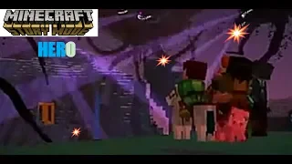 Minecraft: Story mode "Hero by Skillet" (Music Video 1)
