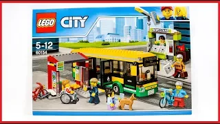 LEGO 60154 Bus Station Speed Build Review