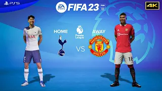 FIFA 23 - Tottenham Hotspur vs Manchester United - Premier League Full Match 22/23 Gameplay | PS5 4K