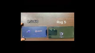 LGv60 VS ASUS ROG 5 PUBG TEST