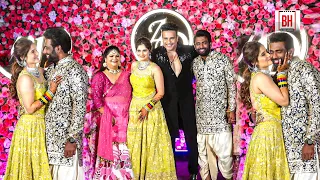 Arti Singh, Rashmi Desai & Krishna With Family At Sangeet Ceremony | #sangeetceremony #artisingh