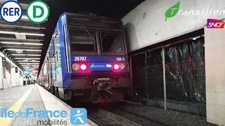 RER D [4K] Du Z20500 IDFM/Transilien Hybride à Garges-Sarcelles,Juvisy et Paris Nord