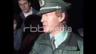 Opening of the border crossing Berlin, 1989