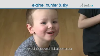 Wednesday’s Child: Elaine, Hunter and Sky